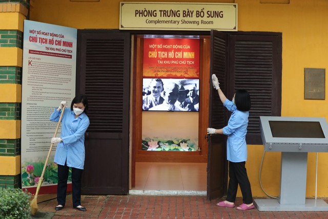 55 năm bảo tồn và phát huy giá trị Khu Di tích Chủ tịch Hồ Chí Minh tại Phủ Chủ tịch: Lan tỏa sâu sắc về tư tưởng, đạo đức, phong cách Hồ Chí Minh - Ảnh 4. 55 năm bảo tồn và phát huy giá trị Khu Di tích Chủ tịch Hồ Chí Minh tại Phủ Chủ tịch: Lan tỏa sâu sắc về tư tưởng, đạo đức, phong cách Hồ Chí Minh - Ảnh 4.
