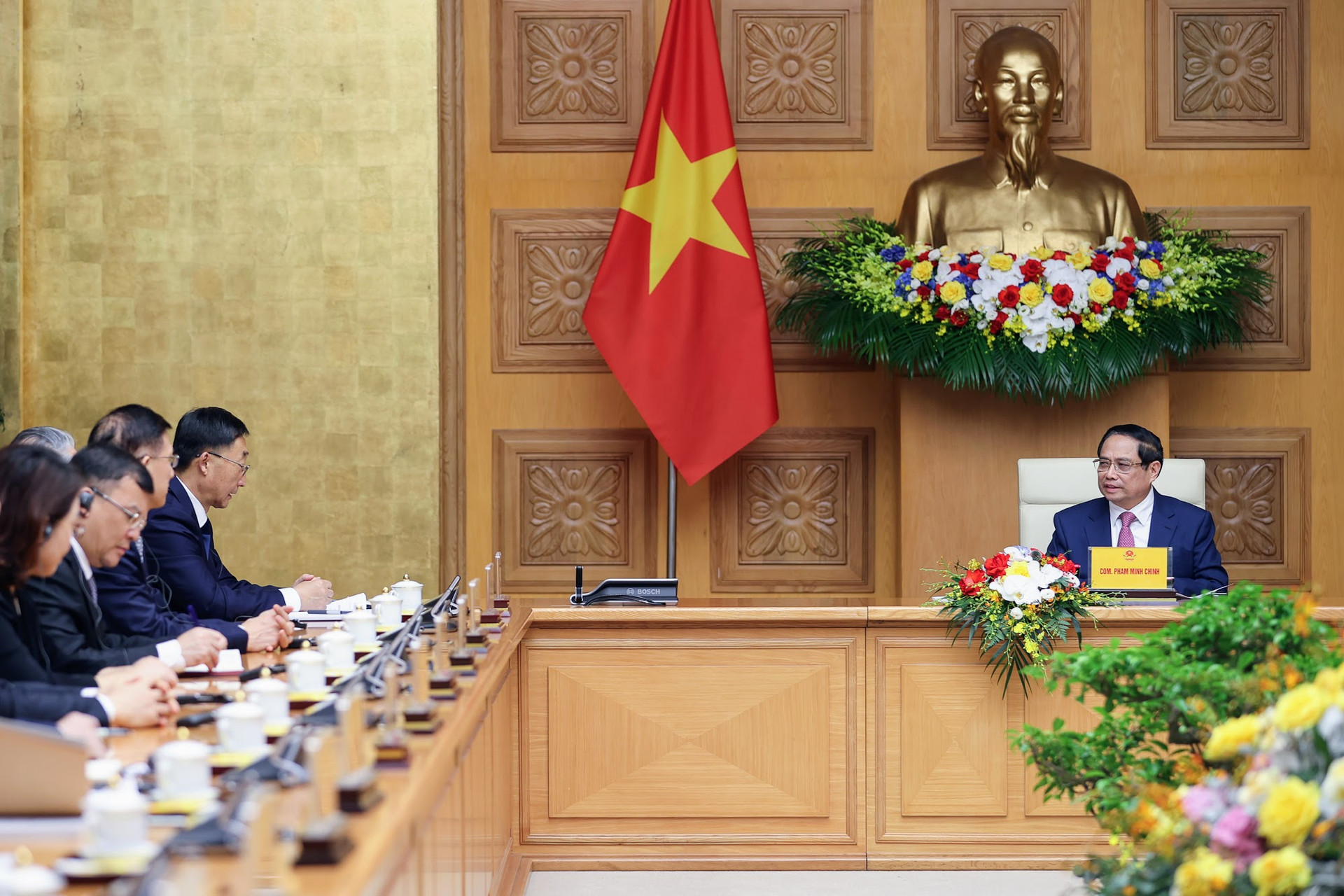 Thủ tướng Phạm Minh Chính tiếp Bí thư Khu ủy Quảng Tây (Trung Quốc)- Ảnh 4. Thủ tướng Phạm Minh Chính tiếp Bí thư Khu ủy Quảng Tây (Trung Quốc)- Ảnh 4.
