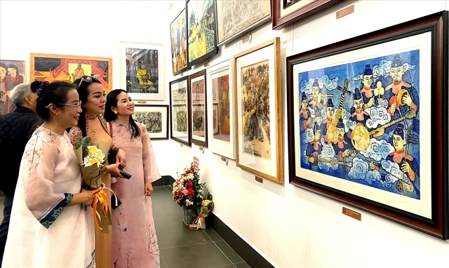 Cuộc thi vẽ tranh Di sản văn hóa Việt Nam qua hội họa lần thứ II hướng tới tác giả trẻ - Ảnh 2. Cuộc thi vẽ tranh Di sản văn hóa Việt Nam qua hội họa lần thứ II hướng tới tác giả trẻ - Ảnh 2.
