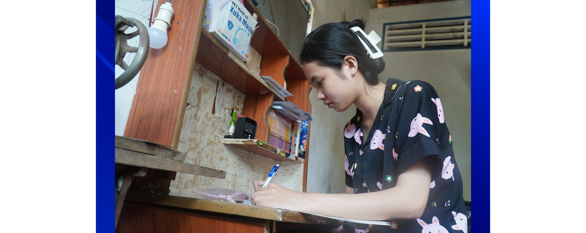 Nữ sinh trong ngôi nhà ít tiếng động: Muốn tự tạo may mắn để thay đổi đời mình - Ảnh 8. Nữ sinh trong ngôi nhà ít tiếng động: Muốn tự tạo may mắn để thay đổi đời mình - Ảnh 8.