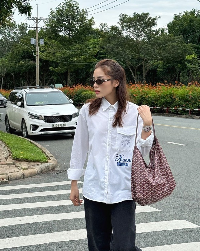 Sơ mi trắng, món đồ không thể thiếu trong tủ đồ của nàng công sở- Ảnh 4. Sơ mi trắng, món đồ không thể thiếu trong tủ đồ của nàng công sở- Ảnh 4.