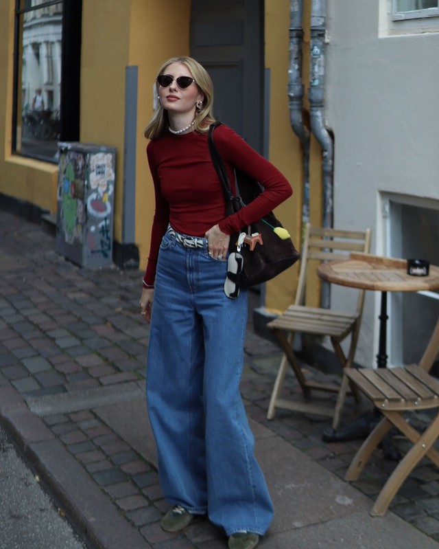 Xu hướng quần jeans mùa thu đông 2024- Ảnh 5. Xu hướng quần jeans mùa thu đông 2024- Ảnh 5.