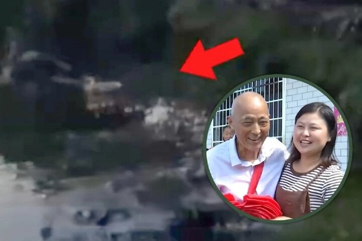 2 lần ngã xuống một cái ao cách nhau 25 năm, được cùng một người cứu sống - Ảnh 1. 2 lần ngã xuống một cái ao cách nhau 25 năm, được cùng một người cứu sống - Ảnh 1.