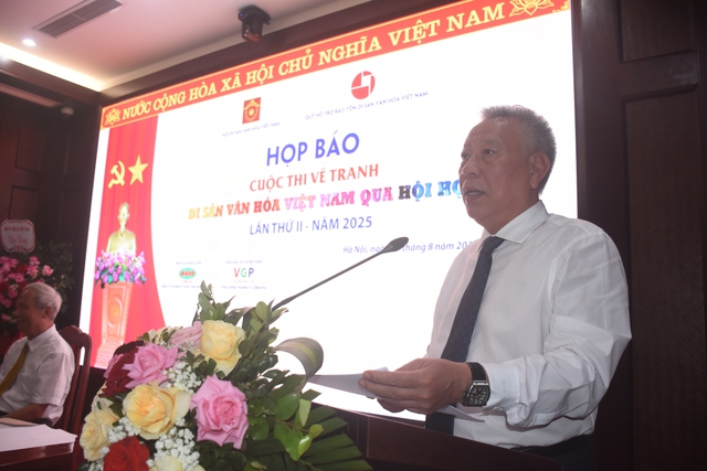 Cuộc thi vẽ tranh Di sản văn hóa Việt Nam qua hội họa lần thứ II hướng tới tác giả trẻ - Ảnh 1. Cuộc thi vẽ tranh Di sản văn hóa Việt Nam qua hội họa lần thứ II hướng tới tác giả trẻ - Ảnh 1.