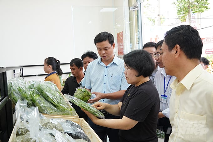 dsc00407jpg307-100927_972-100927.jpg Sở NN-PTNT Đồng Tháp vừa ra mắt cửa hàng trưng bày và kinh doanh sản phẩm hữu cơ và đặc sản Đồng Tháp để phục vụ người tiêu dùng. Ảnh: Lê Hoàng Vũ.