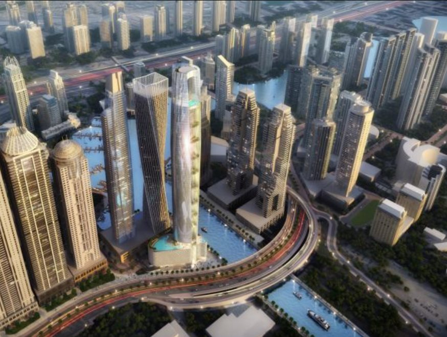 Dubai sắp hoàn thành khách sạn cao nhất thế giới khiến thiên hạ trầm trồ - Ảnh 1. Dubai sắp hoàn thành khách sạn cao nhất thế giới khiến thiên hạ trầm trồ - Ảnh 1.