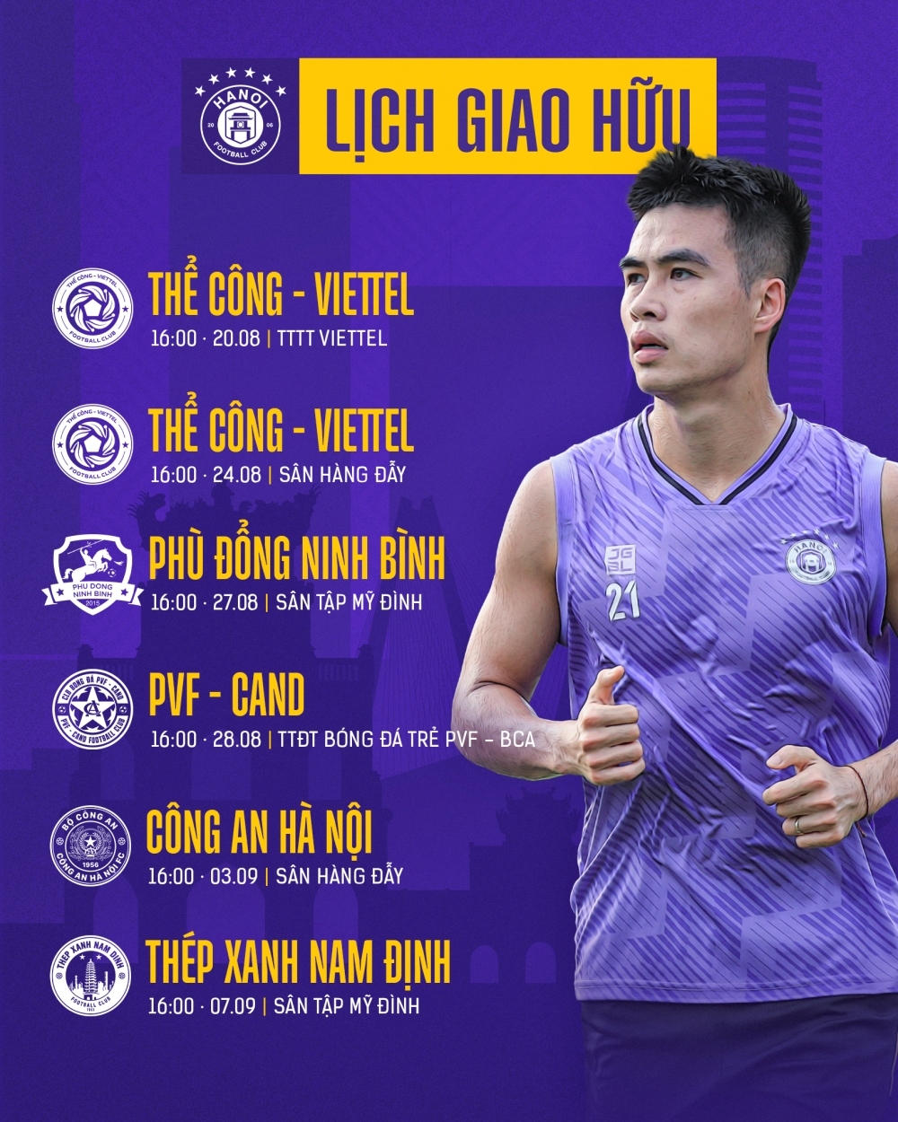 hà nội fc giao hữu với nhiều đối thủ mạnh trước v-league 2024 2025 hình ảnh 1 ha noi fc giao huu voi nhieu doi thu manh truoc v-league 2024 2025 hinh anh 1