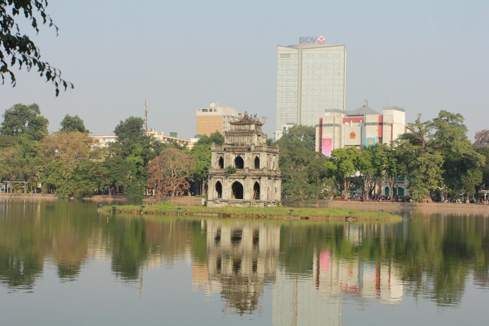 Hồ Gươm - Biểu tượng của Thủ đô Hà Nội. Ảnh: Phạm Hùng