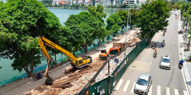Hoàn thành nâng cấp đường Xuân Diệu trong năm nay- Ảnh 1. Hoàn thành nâng cấp đường Xuân Diệu trong năm nay- Ảnh 1.