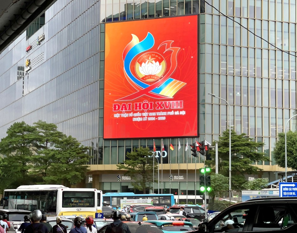 Chiều nay, 21/8, Đại hội đại biểu MTTQ Việt Nam TP Hà Nội lần thứ XVIII, nhiệm kỳ 2024-2029 sẽ bắt đầu diễn ra tại Cung Văn hóa lao động hữu nghị Việt Xô
