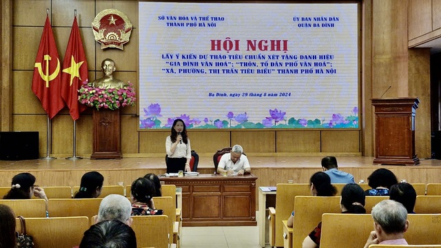 Khắc phục bệnh thành tích trong việc xét tặng danh hiệu Gia đình văn hóa - Ảnh 1. Khắc phục bệnh thành tích trong việc xét tặng danh hiệu Gia đình văn hóa - Ảnh 1.