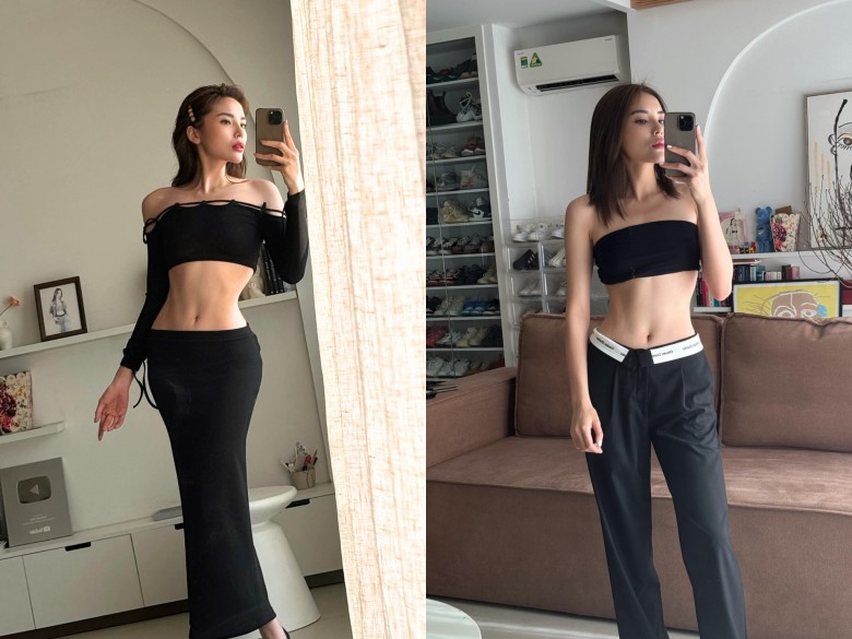 Kỳ Duyên công bố loại nước uống giữ bụng phẳng, eo săn chắc- Ảnh 1. Kỳ Duyên công bố loại nước uống giữ bụng phẳng, eo săn chắc- Ảnh 1.