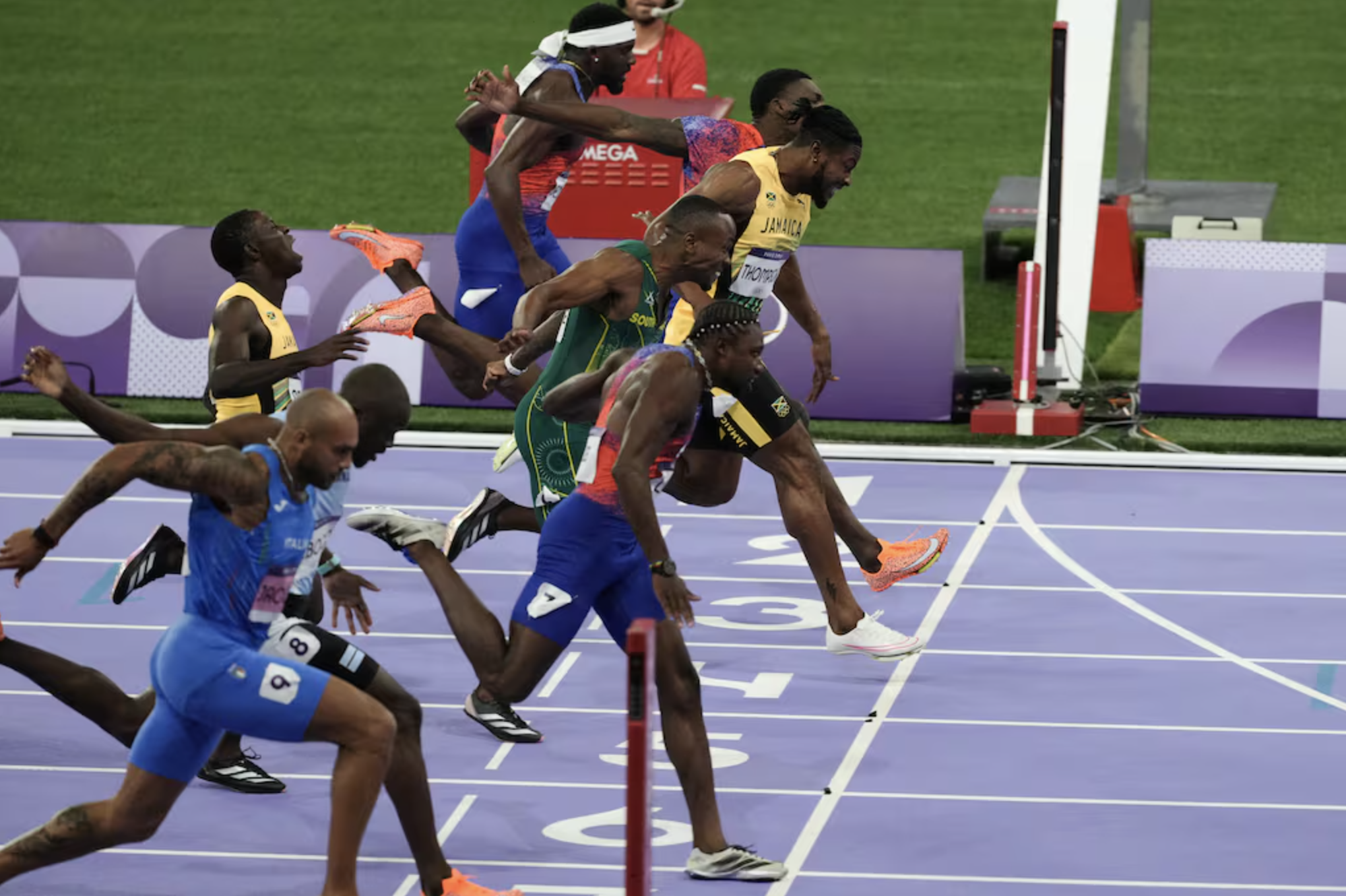 Noah Lyles won gold medal in the 100m event at the Olympics thanks to