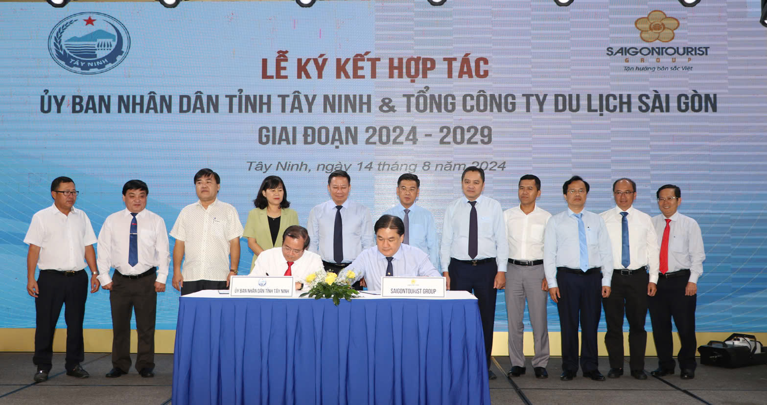 Saigontourist Group ký kết hợp tác với Tây Ninh về phát triển du lịch- Ảnh 1. Saigontourist Group ký kết hợp tác với Tây Ninh về phát triển du lịch- Ảnh 1.