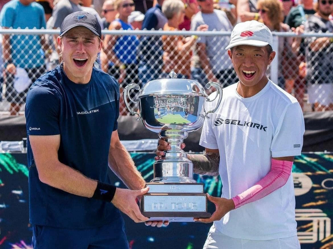 Thần đồng pickleball gốc Việt chinh phục đỉnh cao thế giới- Ảnh 2. Thần đồng pickleball gốc Việt chinh phục đỉnh cao thế giới- Ảnh 2.