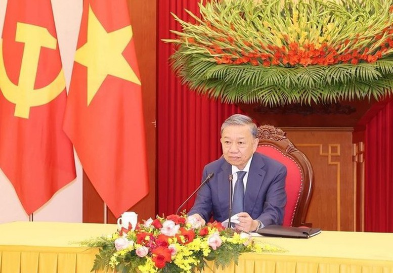 Tổng Bí thư, Chủ tịch nước Tô Lâm. Ảnh: VGP
