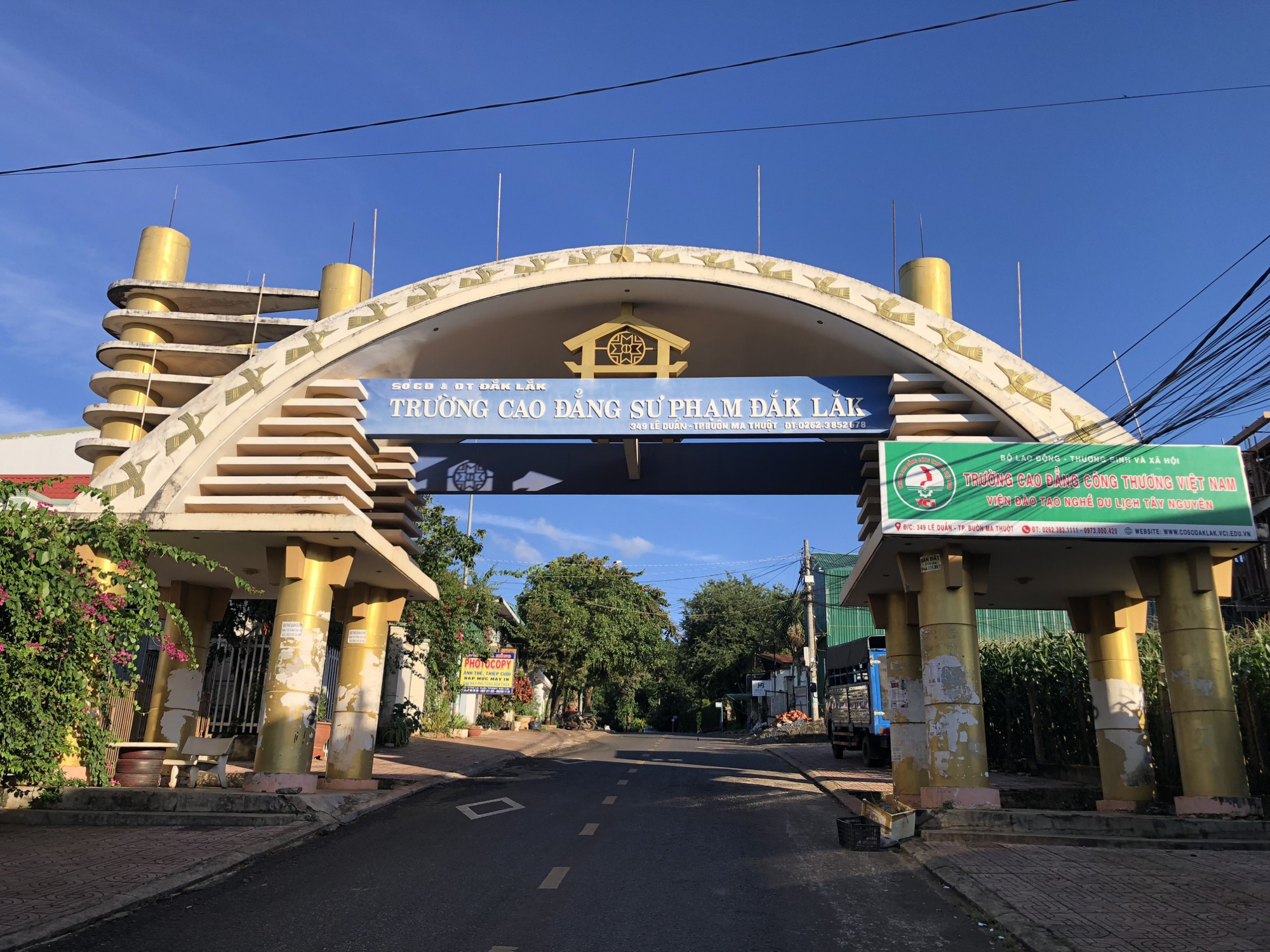 Trường cao đẳng sư phạm Đắk Lắk hiện đang có nhiều sai phạm - Ảnh: TÂM AN Sở Giáo dục và Đào tạo Đắk Lắk kết luận Trường cao đẳng Sư phạm Đắk Lắk mắc nhiều sai phạm - Ảnh: TÂM AN