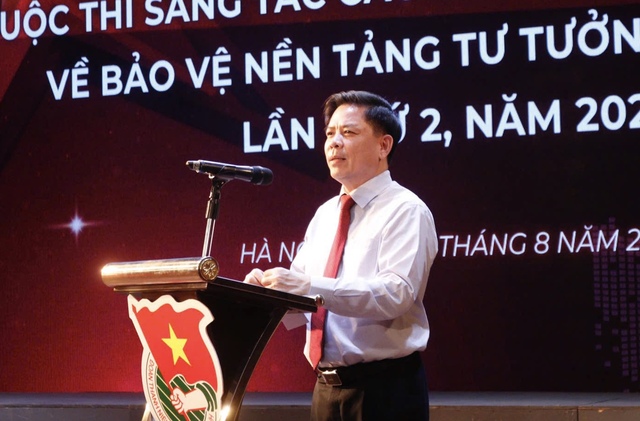 23 tác phẩm đoạt giải cuộc thi sáng tác sản phẩm truyền thông về bảo vệ nền tảng tư tưởng của Đảng - Ảnh 1. 23 tác phẩm đoạt giải cuộc thi sáng tác sản phẩm truyền thông về bảo vệ nền tảng tư tưởng của Đảng - Ảnh 1.