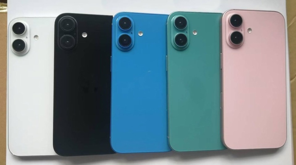 Màu sắc mới của iPhone 16 và 16 Plus. Ảnh: Sonny Dickson