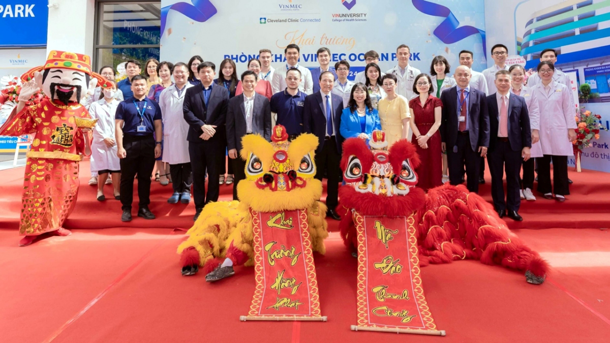 Vinmec khai trương Phòng khám đa khoa quốc tế tại Vinhomes Ocean Park - Vietnam.vn Vinmec khai trương Phòng khám đa khoa quốc tế tại Vinhomes Ocean Park