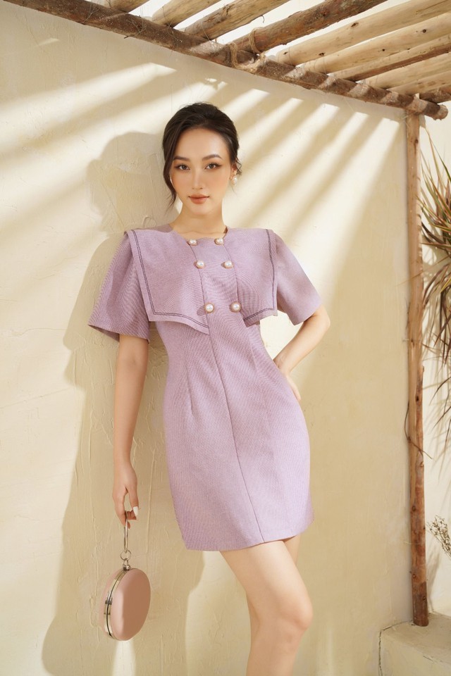 Khi thời trang trở nên lãng mạn hơn với sắc tím trong mùa thu- Ảnh 2. Khi thời trang trở nên lãng mạn hơn với sắc tím trong mùa thu- Ảnh 2.