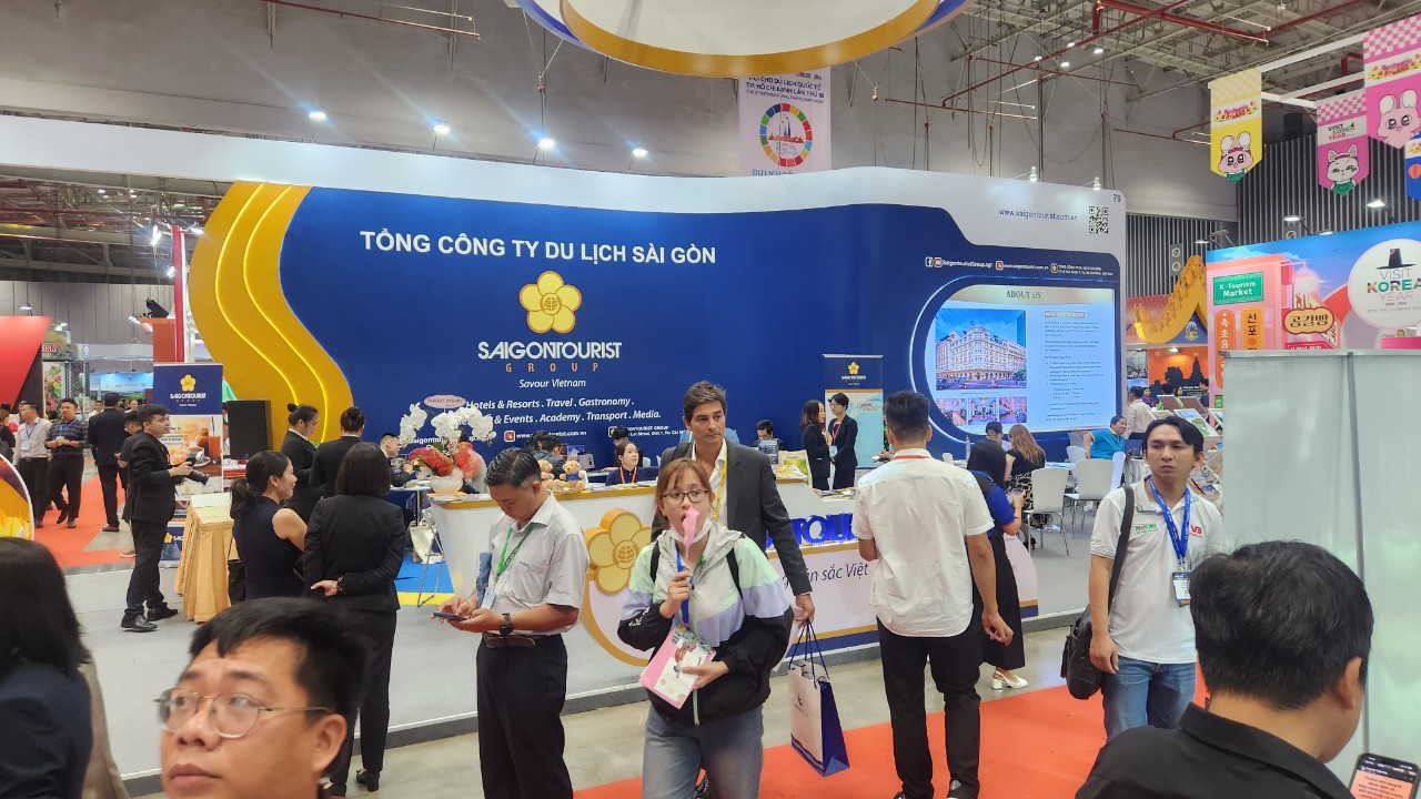 Nhiều trải nghiệm thú vị tại Hội chợ Du lịch quốc tế TP.HCM 2024- Ảnh 6. Nhiều trải nghiệm thú vị tại Hội chợ Du lịch quốc tế TP.HCM 2024- Ảnh 6.
