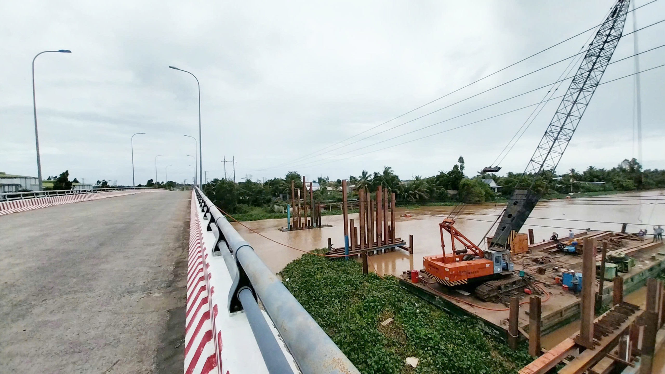 Tiến độ nâng tĩnh không cầu Giồng Găng ở Đồng Tháp ra sao?- Ảnh 3. Tiến độ nâng tĩnh không cầu Giồng Găng ở Đồng Tháp ra sao?- Ảnh 3.