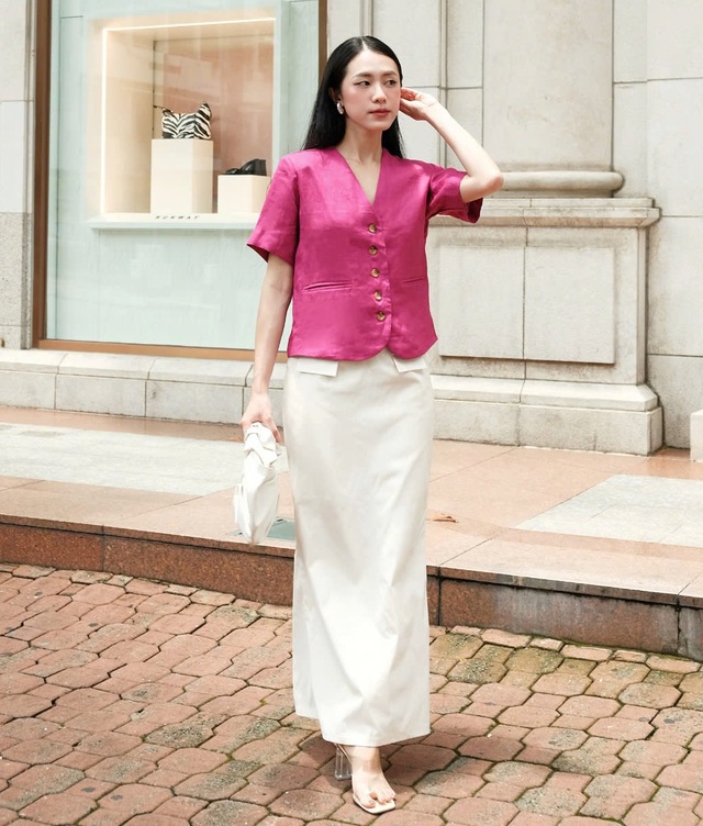 8 cách mặc áo blazer giúp nàng trẻ trung, thu hút mọi ánh nhìn- Ảnh 6. 8 cách mặc áo blazer giúp nàng trẻ trung, thu hút mọi ánh nhìn- Ảnh 6.