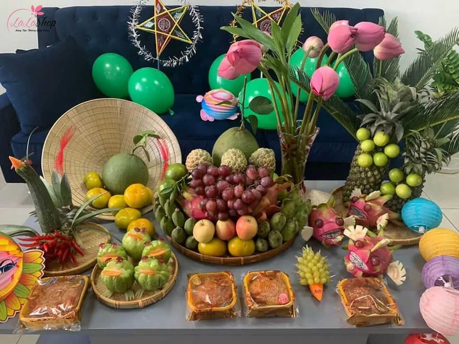 Cách bày mâm cỗ Trung thu truyền thống ở ba miền Bắc, Trung, Nam - Ảnh 3. Cách bày mâm cỗ Trung thu truyền thống ở ba miền Bắc, Trung, Nam - Ảnh 3.