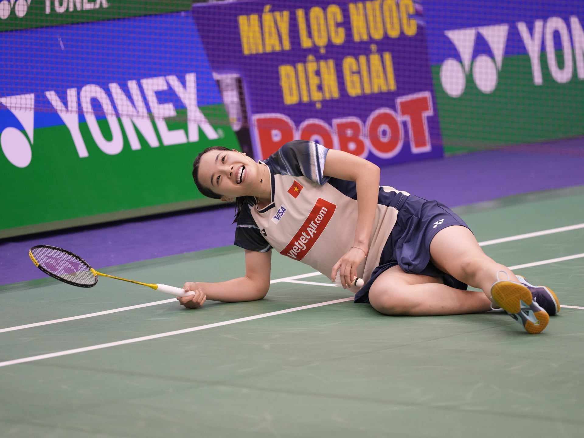 Nguyễn Thùy Linh khẳng định sức mạnh, vào chung kết giải cầu lông Việt Nam mở rộng- Ảnh 2. Nguyễn Thùy Linh khẳng định sức mạnh, vào chung kết giải cầu lông Việt Nam mở rộng- Ảnh 2.