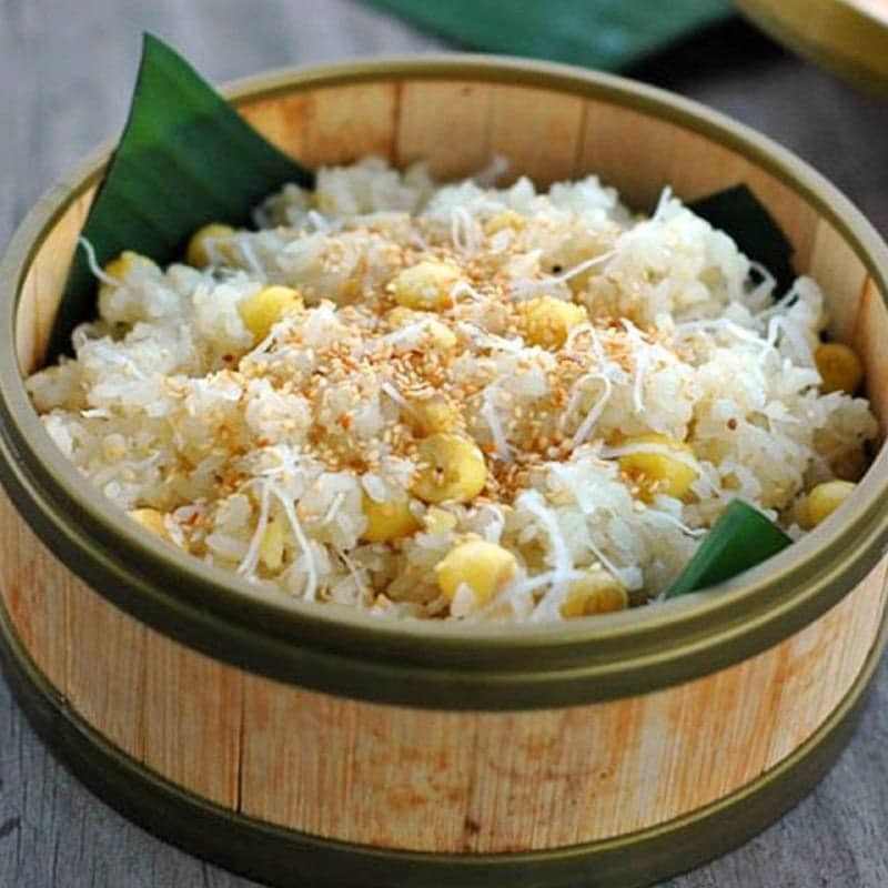 3 công thức nấu xôi thơm ngậy, bóng mượt cúng rằm Trung Thu - Ảnh 3. 3 công thức nấu xôi thơm ngậy, bóng mượt cúng rằm Trung Thu - Ảnh 3.