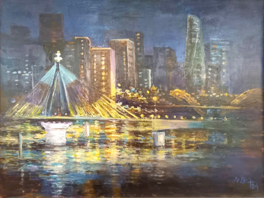 Khai mạc triển lãm mỹ thuật “Nét đẹp Đà Nẵng” năm 2024 - Ảnh 12. Khai mạc triển lãm mỹ thuật “Nét đẹp Đà Nẵng” năm 2024 - Ảnh 12.
