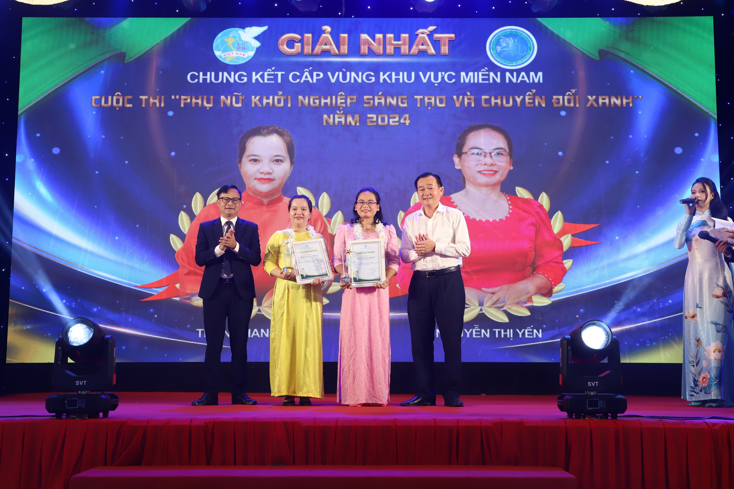 Dự án xử lý chất thải phân heo tuần hoàn đoạt giải Đặc biệt Cuộc thi Phụ nữ khởi nghiệp phía Nam- Ảnh 2. Dự án xử lý chất thải phân heo tuần hoàn đoạt giải Đặc biệt Cuộc thi Phụ nữ khởi nghiệp phía Nam- Ảnh 2.