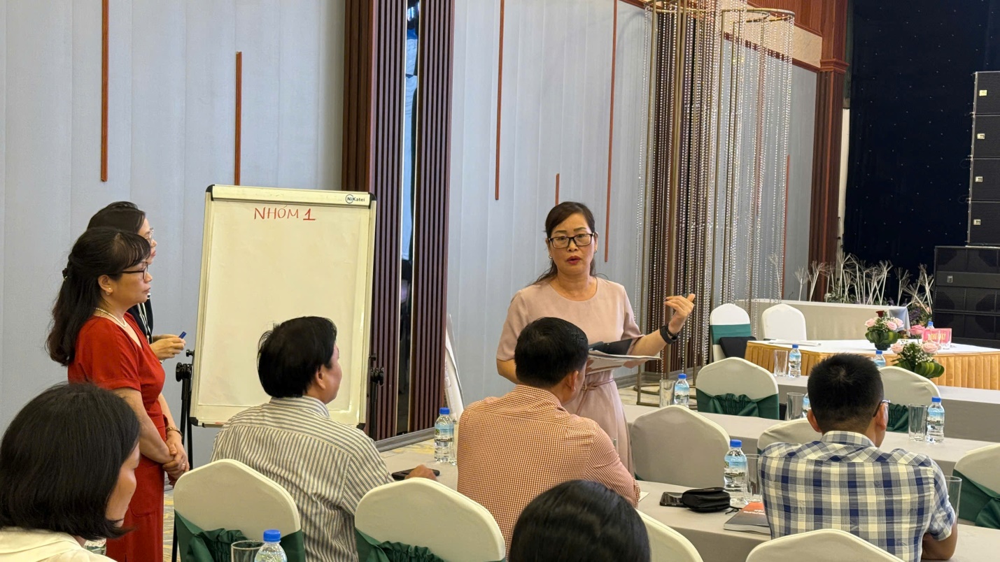 Hội nghị - Hội thảo “Ứng dụng Khung phân loại thập phân Dewey 23 (DDC 23) trong hoạt động nghiệp vụ của các thư viện Việt Nam (2014 - 2023)" - Ảnh 7. Hội nghị - Hội thảo “Ứng dụng Khung phân loại thập phân Dewey 23 (DDC 23) trong hoạt động nghiệp vụ của các thư viện Việt Nam (2014 - 2023)" - Ảnh 7.