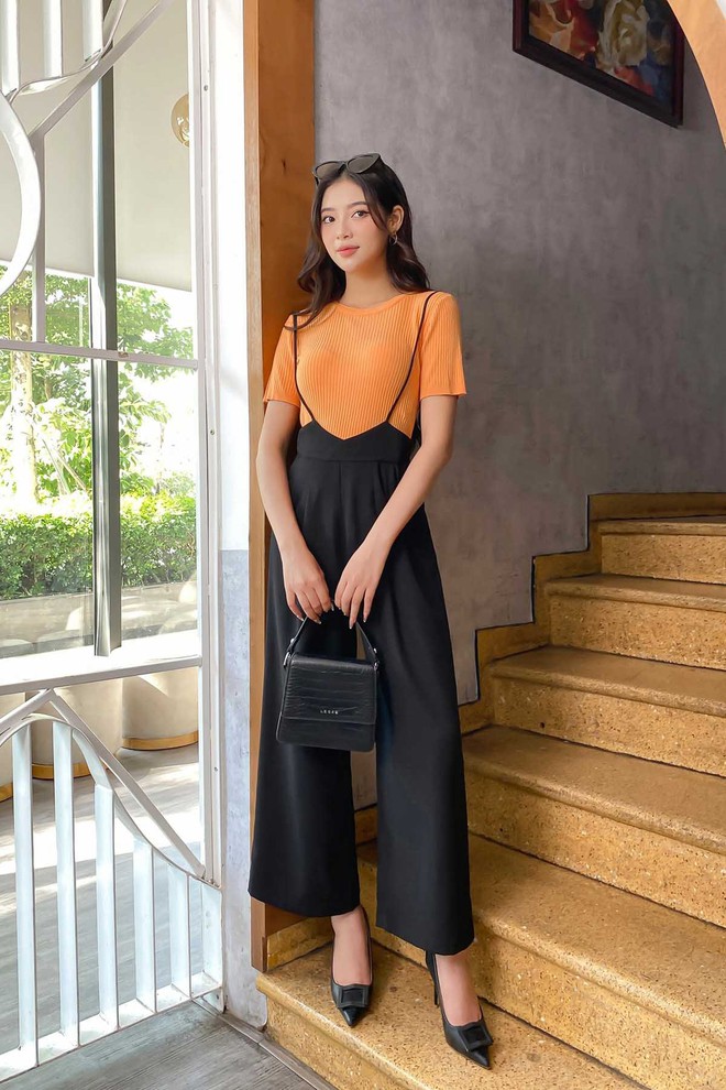Bí quyết trẻ trung và năng động với quần yếm- Ảnh 4. Bí quyết trẻ trung và năng động với quần yếm- Ảnh 4.