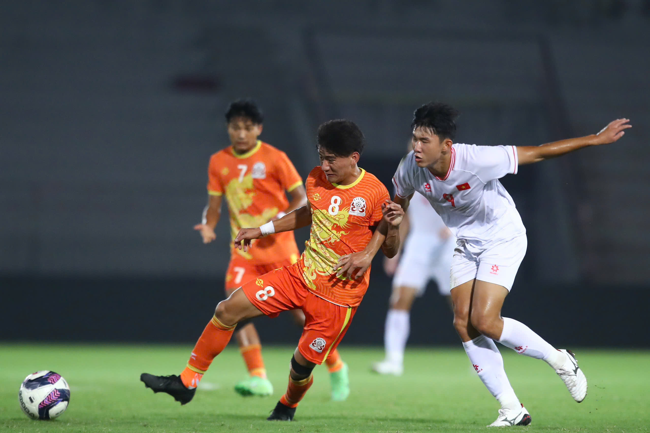 Công Phương trình diễn siêu hạng, U.20 Việt Nam có chiến thắng 5 sao trước Bhutan- Ảnh 5. Công Phương trình diễn siêu hạng, U.20 Việt Nam có chiến thắng 5 sao trước Bhutan- Ảnh 5.