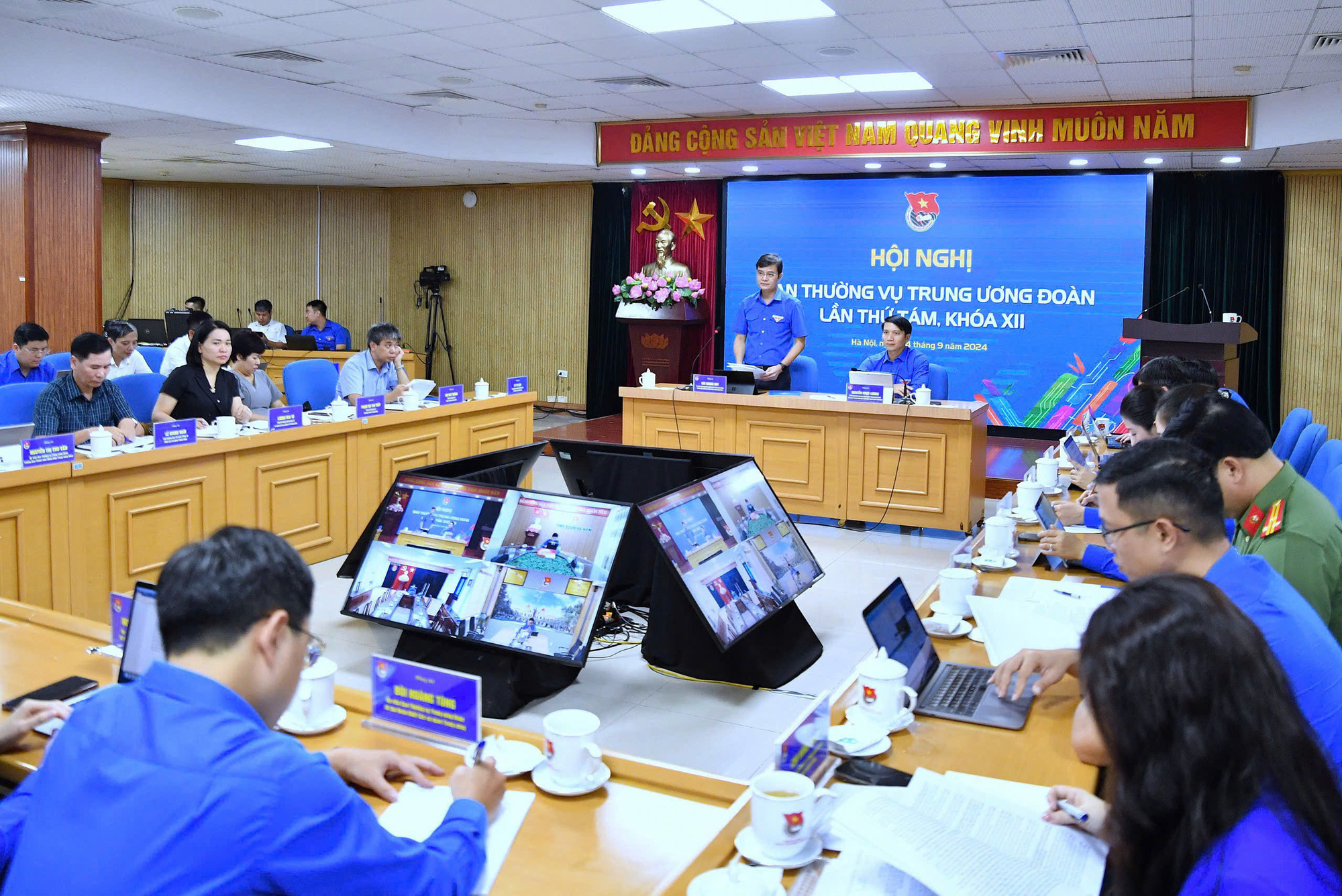 Khai mạc hội nghị Ban Thường vụ Trung ương Đoàn lần thứ tám - Ảnh 2.