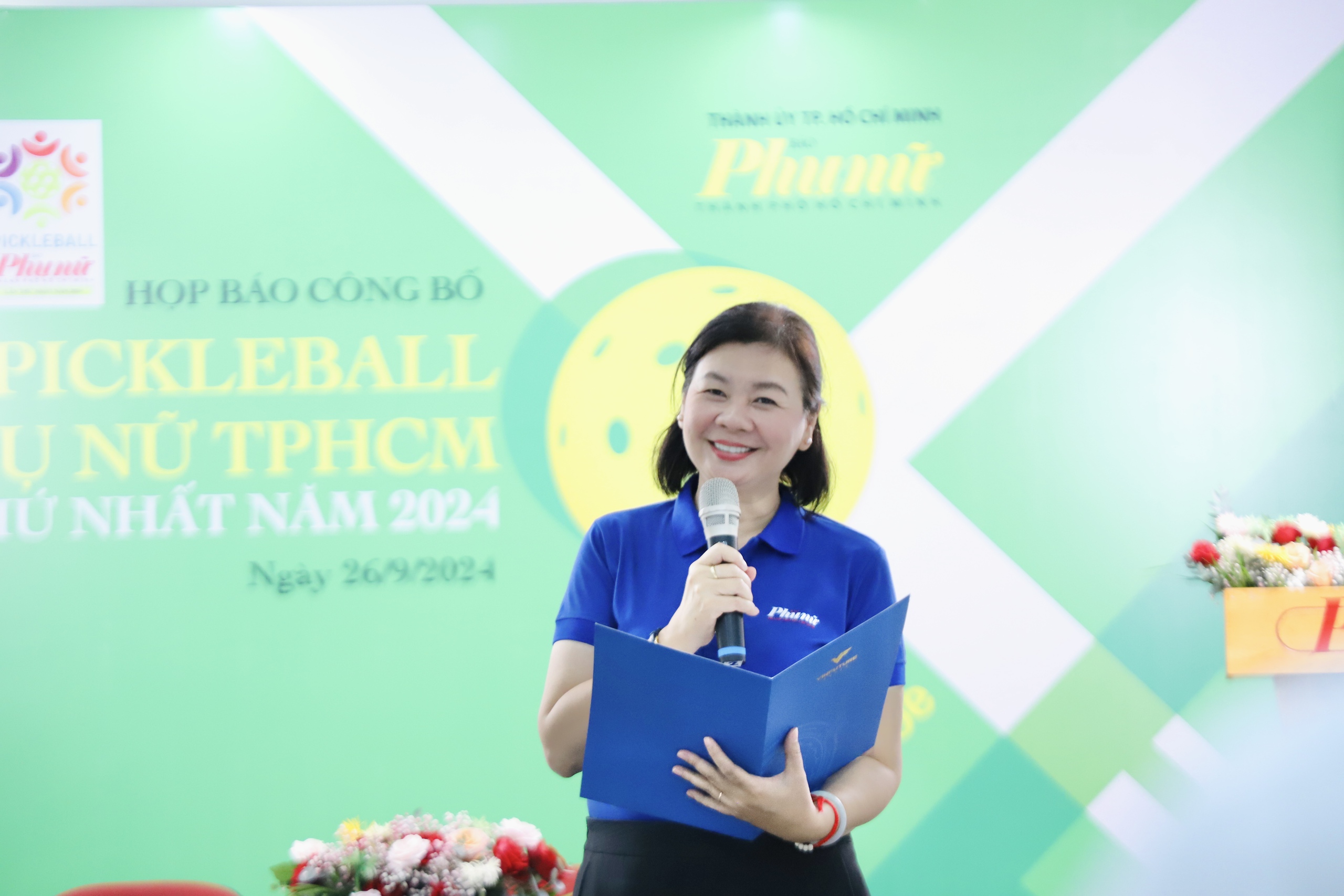 Báo Phụ nữ TP.HCM tổ chức giải pickleball dành cho các bóng hồng- Ảnh 2. Báo Phụ nữ TP.HCM tổ chức giải pickleball dành cho các bóng hồng- Ảnh 2.