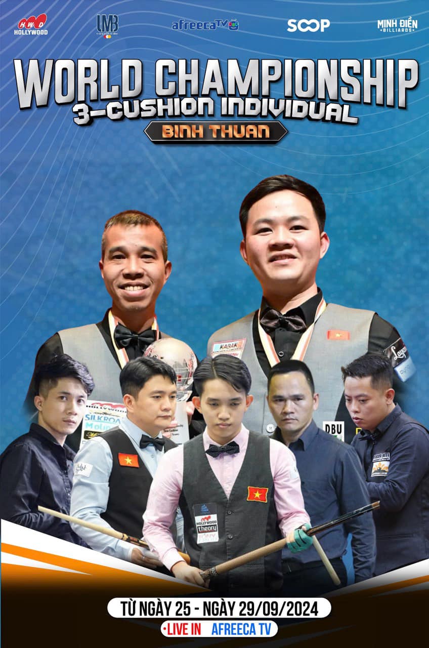 Billiards: Trần Đức Minh quá hay, 6 cơ thủ Việt Nam vào vòng knock-out giải thế giới- Ảnh 2. Billiards: Trần Đức Minh quá hay, 6 cơ thủ Việt Nam vào vòng knock-out giải thế giới- Ảnh 2.
