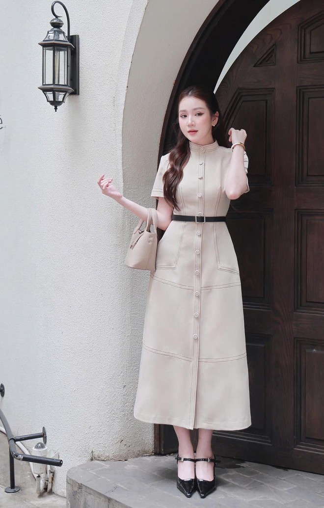Váy sơ mi giản dị mà sang trọng, linh hoạt bậc nhất tủ đồ- Ảnh 5. Váy sơ mi giản dị mà sang trọng, linh hoạt bậc nhất tủ đồ- Ảnh 5.