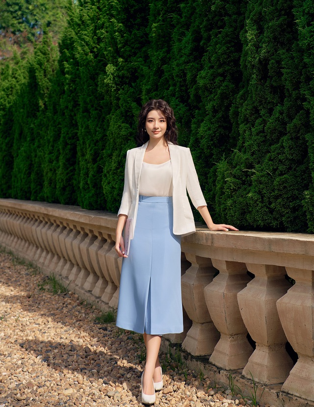 Ghi điểm tuyệt đối cùng phong thái chuyên nghiệp nhờ áo blazer- Ảnh 6. Ghi điểm tuyệt đối cùng phong thái chuyên nghiệp nhờ áo blazer- Ảnh 6.