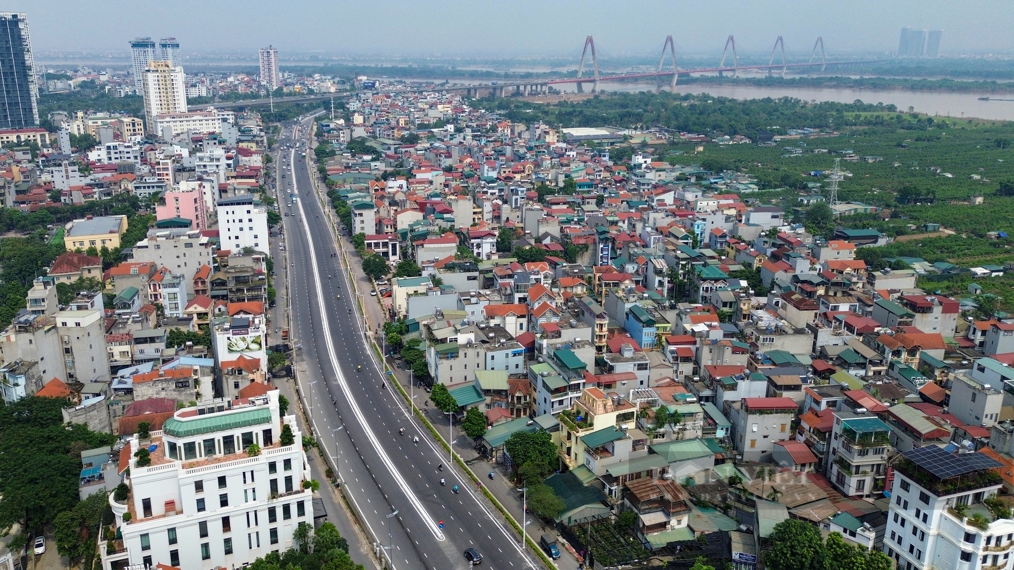 Tuyến đường hơn 500 tỷ kết nối phố cổ Hà Nội với sân bay Nội Bài sẵn sàng thông xe- Ảnh 10. Tuyến đường hơn 500 tỷ kết nối phố cổ Hà Nội với sân bay Nội Bài sẵn sàng thông xe- Ảnh 10.