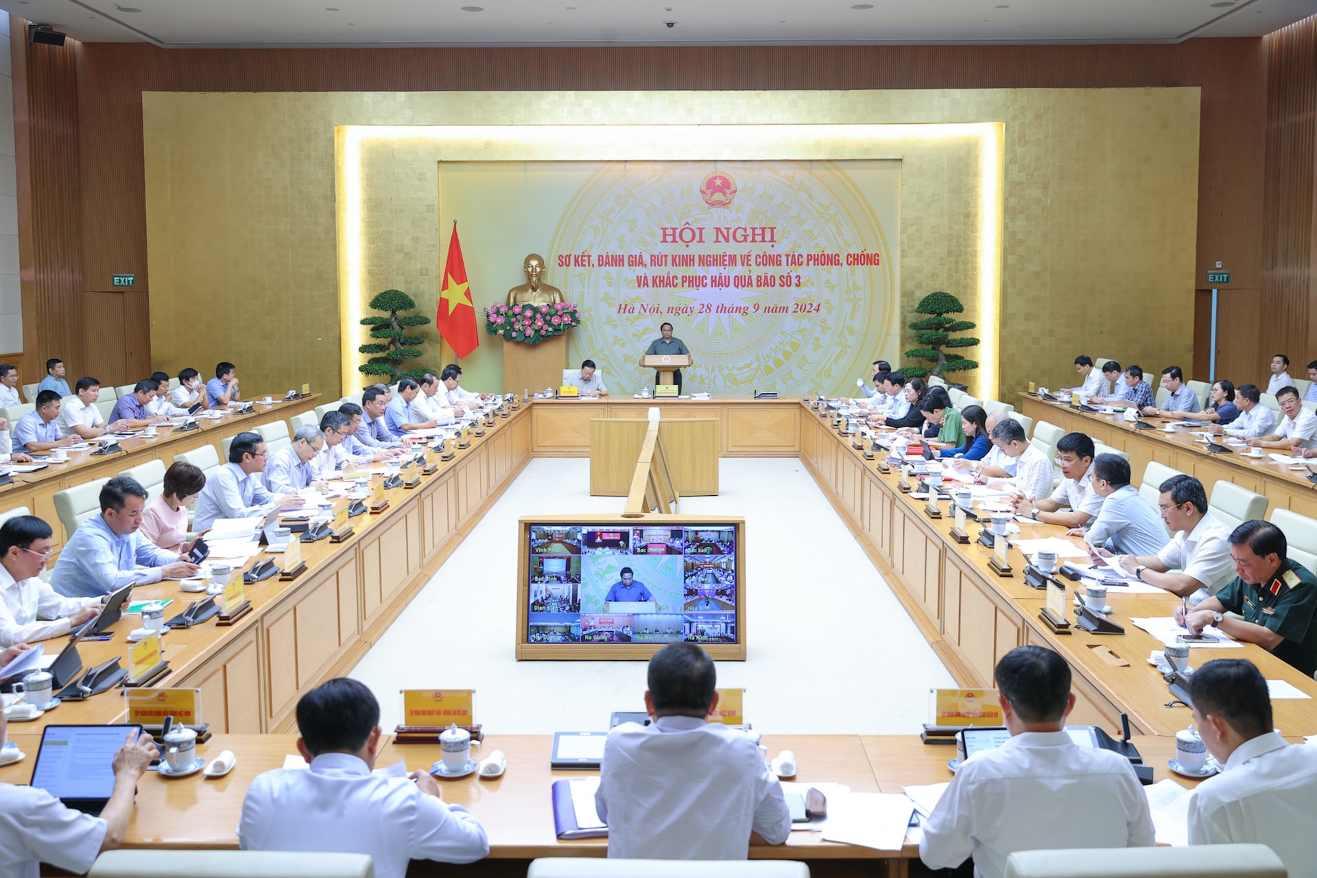 Thủ tướng nêu 5 bài học kinh nghiệm quan trọng sau siêu bão Yagi- Ảnh 2. Thủ tướng nêu 5 bài học kinh nghiệm quan trọng sau siêu bão Yagi- Ảnh 2.