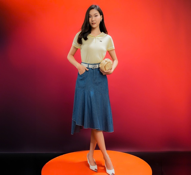 Mang nguồn năng lượng trẻ trung cùng cảm hứng tươi mới với thời trang denim- Ảnh 3. Mang nguồn năng lượng trẻ trung cùng cảm hứng tươi mới với thời trang denim- Ảnh 3.