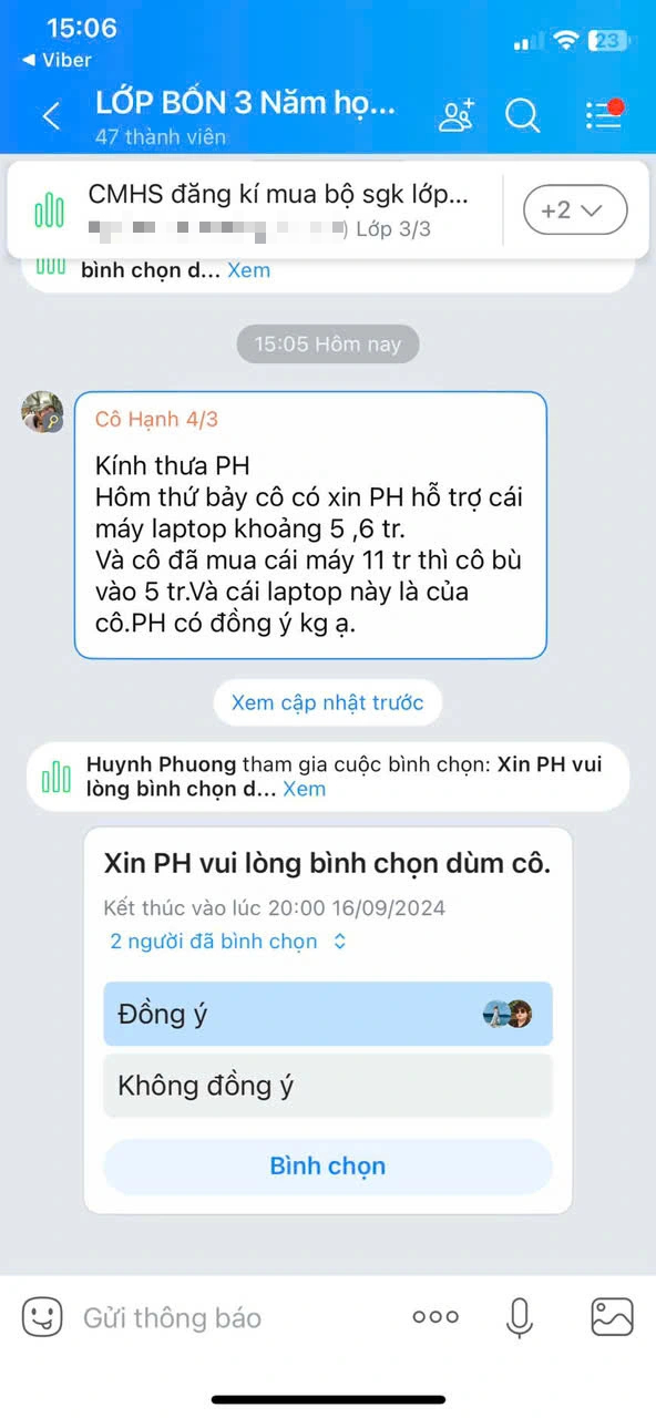 Tạm ngưng bố trí đứng lớp với giáo viên 'xin hỗ trợ cái laptop'- Ảnh 3. Tạm ngưng bố trí đứng lớp với giáo viên 'xin hỗ trợ cái laptop'- Ảnh 3.