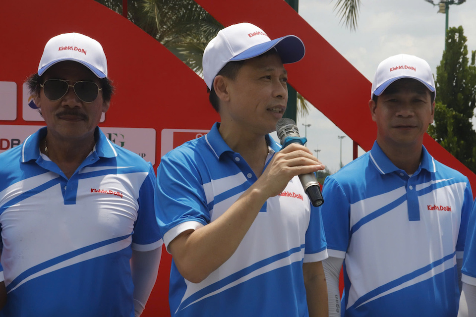 PGS.TS Nguyễn Thành Lợi - Tổng Biên tập báo Kinh tế và Đô thị phát biểu khai mạc