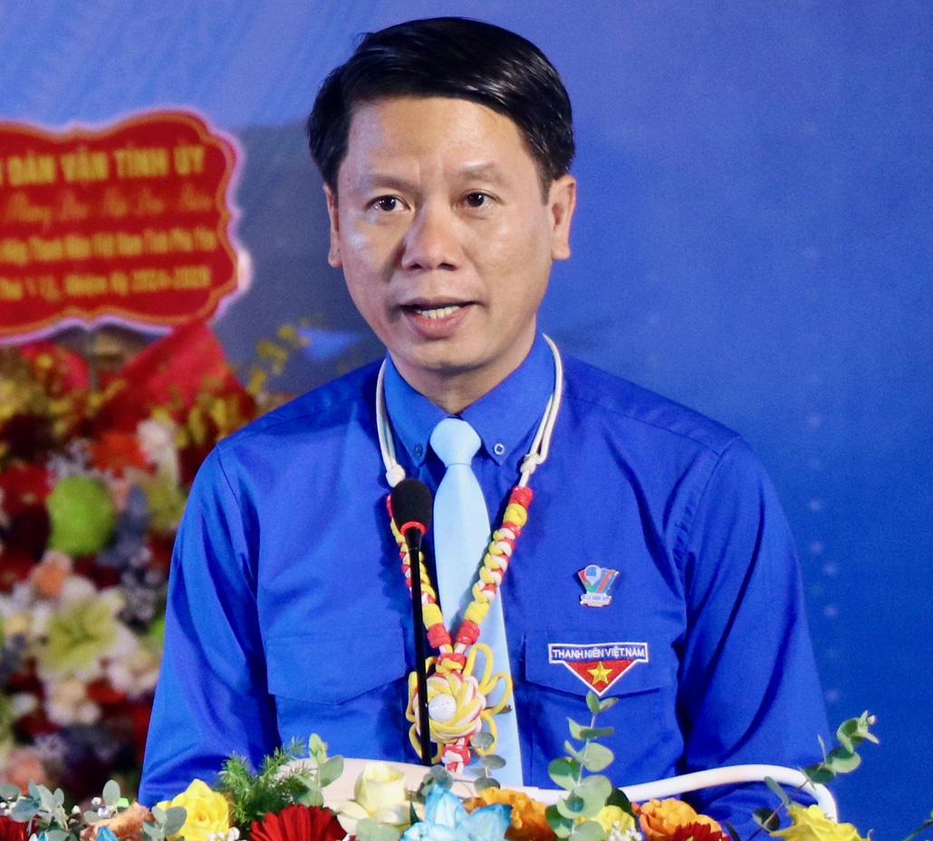 Anh Lương Minh Tùng tái đắc cử chức chủ tịch Hội Liên hiệp thanh niên Việt Nam tỉnh Phú Yên - Ảnh 1.