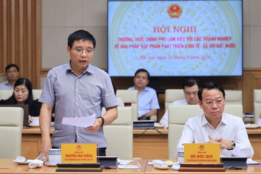 Bộ trưởng GTVT mong doanh nghiệp tiếp tục đầu tư vào hạ tầng giao thông- Ảnh 1. Bộ trưởng GTVT mong doanh nghiệp tiếp tục đầu tư vào hạ tầng giao thông- Ảnh 1.