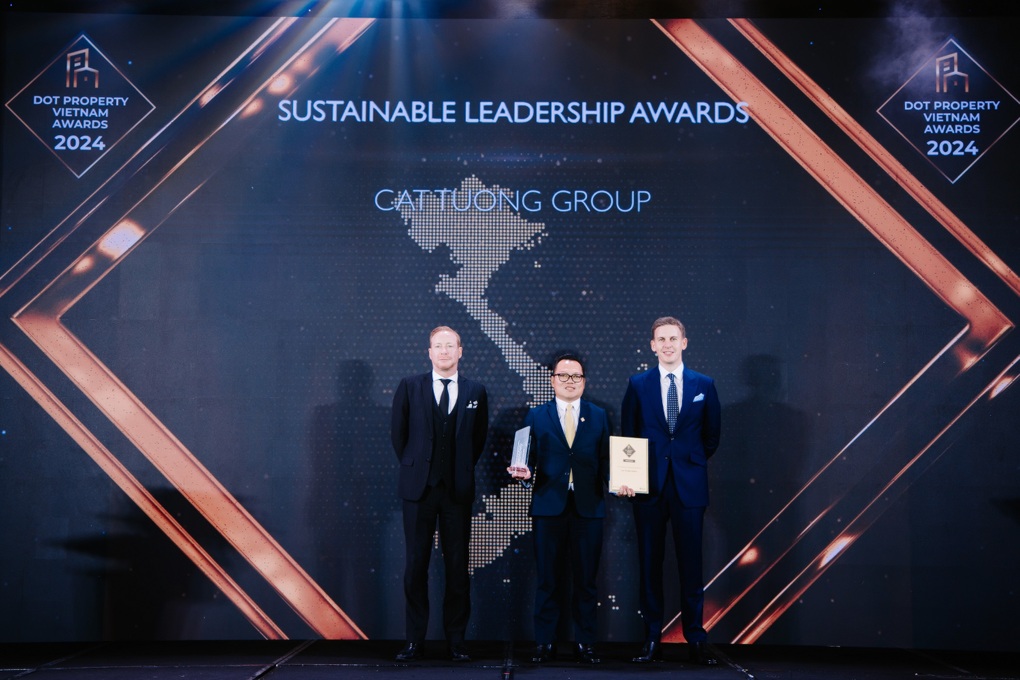 Cát Tường Group được vinh danh tiên phong phát triển bất động sản bền vững tại Dot Property Awards - 1 Cát Tường Group được vinh danh tiên phong phát triển bất động sản bền vững tại Dot Property Awards - 1