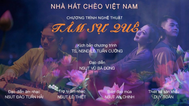 Chương trình nghệ thuật "Tâm sự quê" dành toàn bộ doanh thu ủng hộ đồng bào chịu ảnh hưởng bởi bão lũ - Ảnh 1. Chương trình nghệ thuật "Tâm sự quê" dành toàn bộ doanh thu ủng hộ đồng bào chịu ảnh hưởng bởi bão lũ - Ảnh 1.
